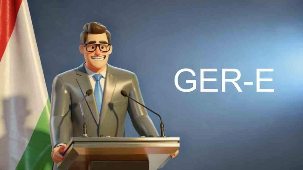 A Kormányinfó Kft. bemutatja: GER-E